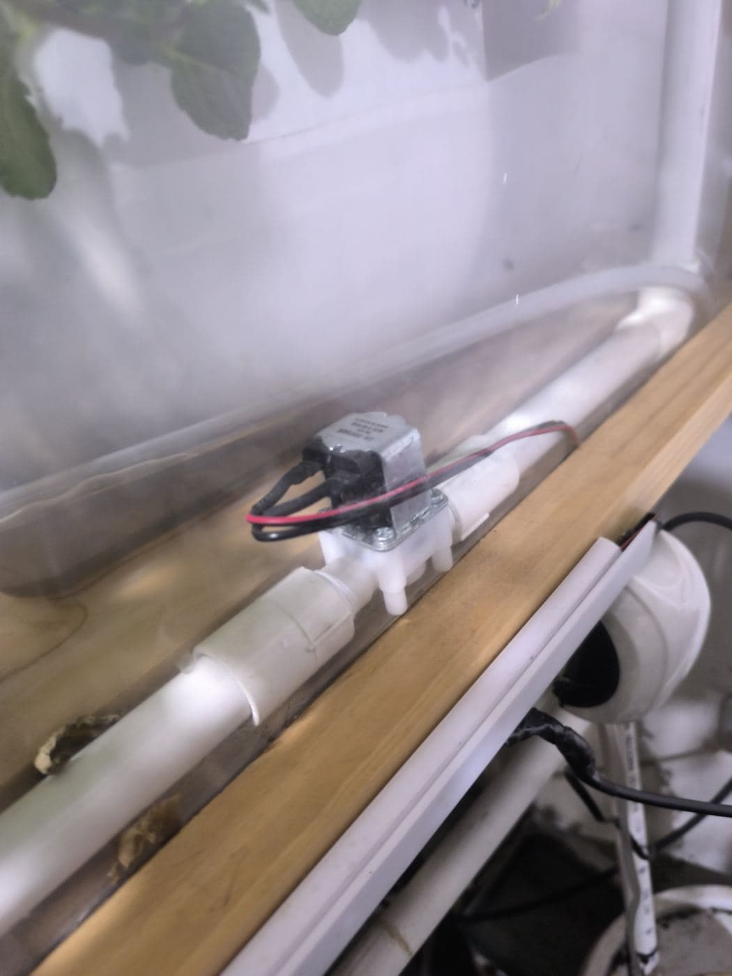 Bomba y electroválvulas